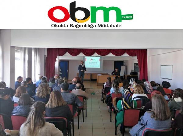 Yeşilay ve MEB tarafından Hazırlanan "OBM" Programı Tanıtımı Yapıldı.
